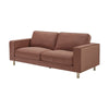Dusk Soho Mauve Velvet 3 Seater Sofa RRP £699