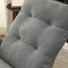 Electric Power Recliner Recliner Chair Grey Fabric Sofa Living Room Armchair