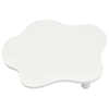 Cloud Coffee Table White Coffee Table for Living Room Irregular Indoor Tea Table