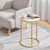 SMALL ROUND COFFEE TABLE TEAPOY SOFA BED SIDE END STAND BEDROOM NIGHTSTAND DESK