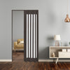 Internal Bi Folding Concertina Accordion Door PVC Sliding Divider Doors Bathroom
