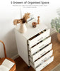 5 Drawers Mobile Filing Cabinet Printer Stand Home Office Rolling File Organizer