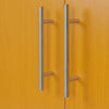 Storage Cabinet 2 Door Locking Beech Office Home 3 Shelf Filing Bookcase 120cm