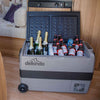 Portable Car Fridge/Freezer, 50L Dual Zone Compressor 12/24V