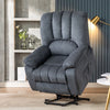 Electric Massage Chair Power Lift Recliner Armchair Single Sofa with Heat Grey