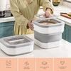 Kitchen Dry Food Container Cereal Dispenser Rice Bucket Pasta Folding StorageBox