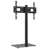 SVV Corner TV Stand 1-Tier for 32-65 Inch Black