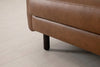 Swyft Model 04 3 Seater Sofa Bed - Maple Leather RRP £3000