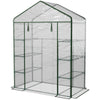 Garden Greenhouse Walk in Grow Herb Plant Transparent Metal