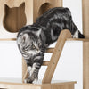Mondeer 184cm XXL Wooden Cat Tree Cat Towers 2 Cat Houses & 11 Scratching Posts