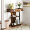 T-Shaped Foyer Table Console Table for Small Space-Coffee