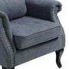 Living Room Master Reading Seat Accent Single Sofa Armchair Wingback Club Chair