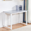 Modern Grey Computer Table Study Desk PC Laptop Table Workstation Home Office