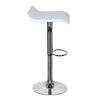 Bar Stool Set of 2 Counter Height Bar Chairs Swivel Adjustable Modern Armless