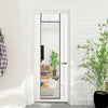 Full Length Over Door Mirror Door Hung Mirror Dormitory Wardrobe Bedroom Mirror