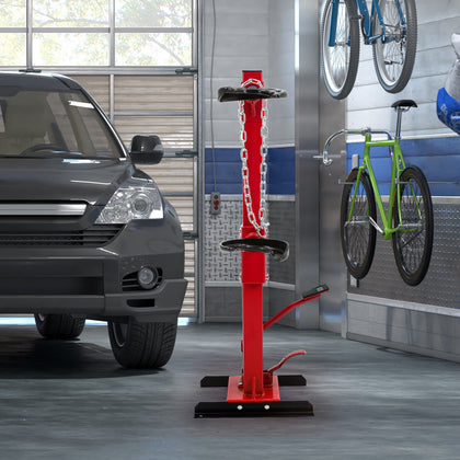 4.5 T Hydraulic Coil Spring Compressor Compressing Station 4500kg Hydraulic Tool