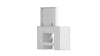 White Dressing Table High Gloss Vanity Makeup Desk 7 Drawers& Stool& LED Mirror