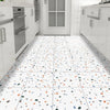 Self Adhesive Floor Sticker, Vinyl Flooring Peel & Stick for Kitchen Living Room