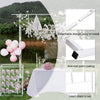 Heavy Duty Metal Garden Arch Archway Gate Plants Rose Wreath Wedding Stand Event