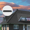 5pcs Galvanized Metal Asphalt Roof Tiles Sheds Log Garages Roofing Felt Shingles