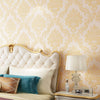 3D Embossed Damask Wallpaper Living Room Bedroom TV Background Wall Paper Rolls