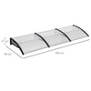 Door Canopy Awning Shelter Front Back Porch Outdoor Shade Patio Roof Rain Cover