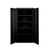 Metal Cupboard Storage Cabinet with 2 Doors for Office Laundry Workshop Garage
