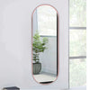 Full Length Wall Mirror Metal Black Frame Dressing Long Mirrors Bedroom Bathroom