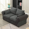 Panana Sofa Suite Set 3 2 or Corner Chaise in Dark Grey Or Light Grey