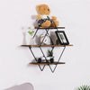 Rustic Floating Shelves Creative Wall Mounted Shelf Bar Nail Salon Display Rack