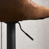 1/2/3/4x Bar Stools Adjustable Breakfast Kitchen Stools Velvet Swivel Gas Lift