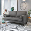 3 Seater Large Sofa Velvet Fabric Modern Couch Loveseat Settee for Home Office