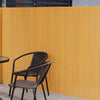 PVC Garden Screening Roll Bamboo Slat Fence Privacy Panel Border Outdoor Fencing