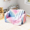 Glow in the Dark Toddler Chair Comfy Flip out Baby Recliner Chair-Unicorn
