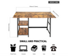 Oak & Tea Desk Practical Computer Desk, Laptop Desk 120x60x75cm 40-3-541