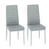Table & 2/4/6 Chairs Dining Set Glass Dining Table Home Dining Room Furniture