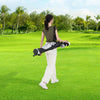 Small Golf Club Carry Bag with Shoulder Strap-White
