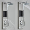 Shower Panel Column Massage Body Tower Round Stainless Steel Shower Head, Nickel