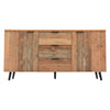 Sideboard 2 Doors 3 Drawers Buffet Storage Cabinet Cupboard TV Unit Highboard