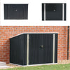 Metal Bike Shed Lockable Outdoor Storage Garden Shelter for Bike Tool Equipments