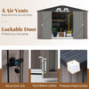 Outdoor Storage Shed 426 cm x 300 cm Large Garden Tool House