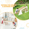 Toddlers 3 in 1 Climbing Toy Set 3 Piece Triangle Ladders and Ramp Sliding Toy