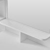 White Dressing Table&Stool Set Makeup Desk Vanity Table Drawers Mirror Dresser