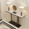Real Marble Console Table Hallway Table Accent Coffee Table Sofa Table Furniture