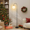 Floor Lamp Free Standing Reading Light Bedroom Living Room Black