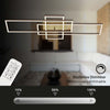 LED Ceiling Light Chandelier Lamp Living Room Dimmable Remote Control CCT