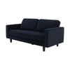 Dusk Sloane Midnight Dark Navy Velvet 3 Seater Sofa RRP £1050