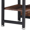 Industrial Garment Rack Clothes Rail Open Wardrobe Shoes Organizer Shelf Closet