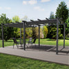 Outdoor Pergola Garden Awning Gazebo Canopy Party Barbecue Shelter Furniture