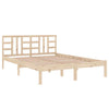 Bed Frame Solid Wood 160x200 cm vidaXL